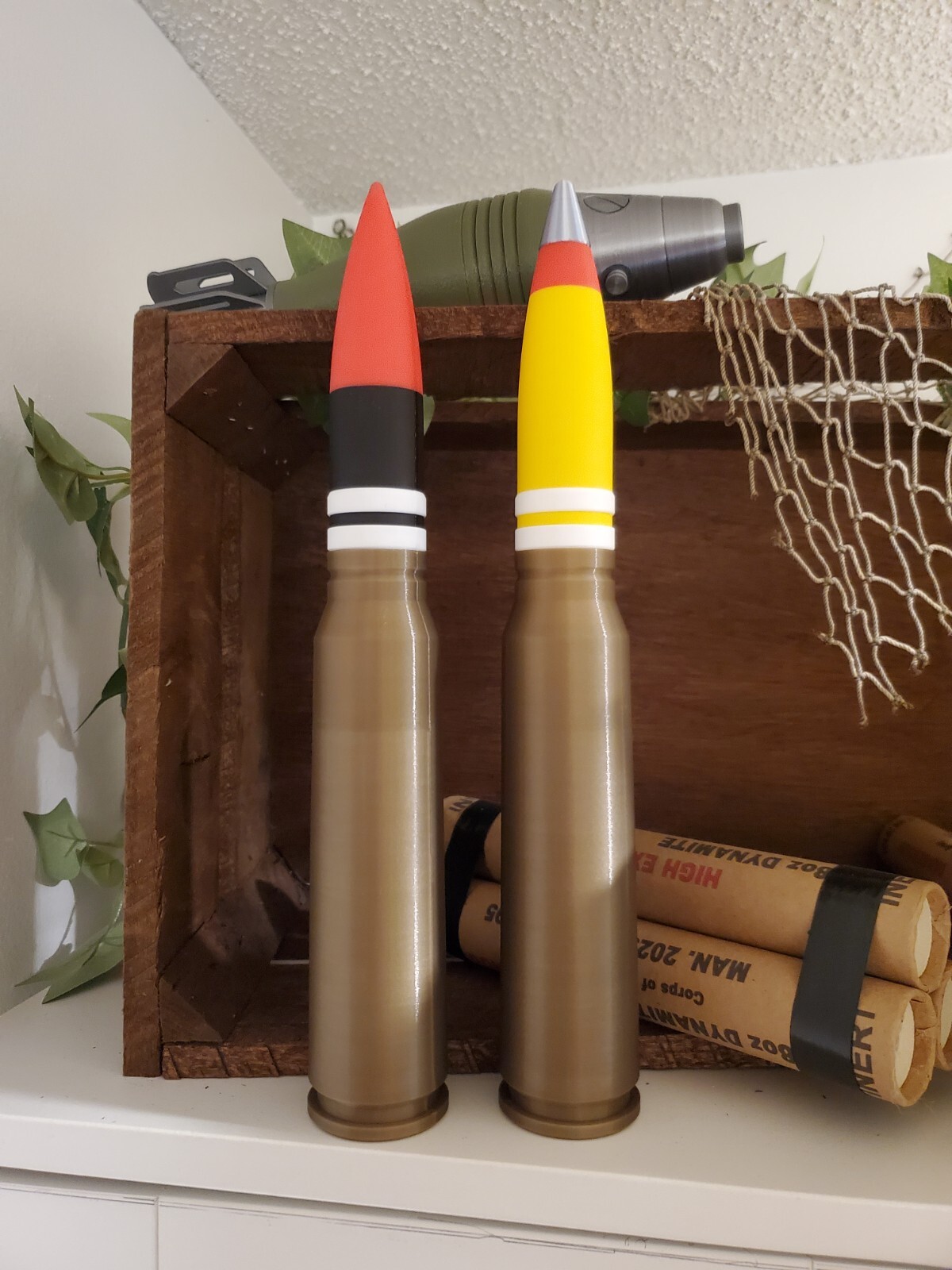 DUMMY PGU-13 PGU-14 30mm Autocannon GAU-8 A10 Cartridge – Accurate Size Replica