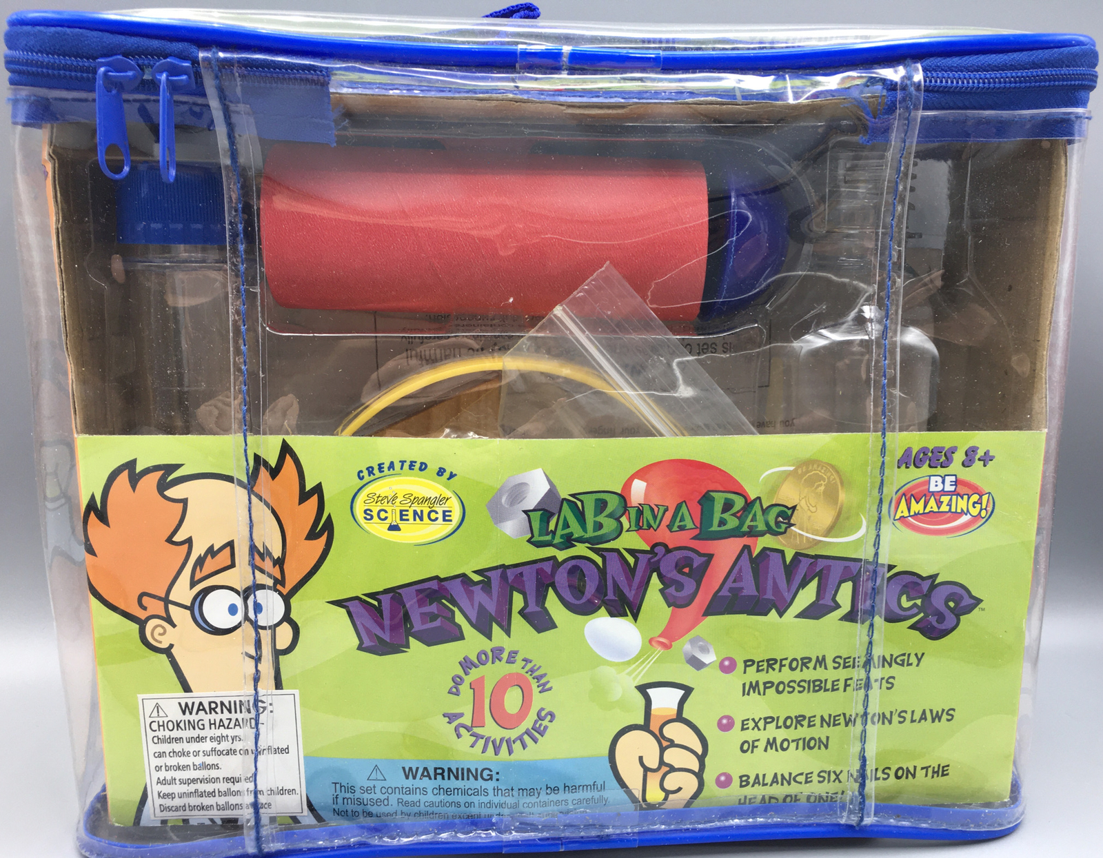 Lab In A Bag Newton’s Antics 10 Plus Activities Science Experiments Scientific