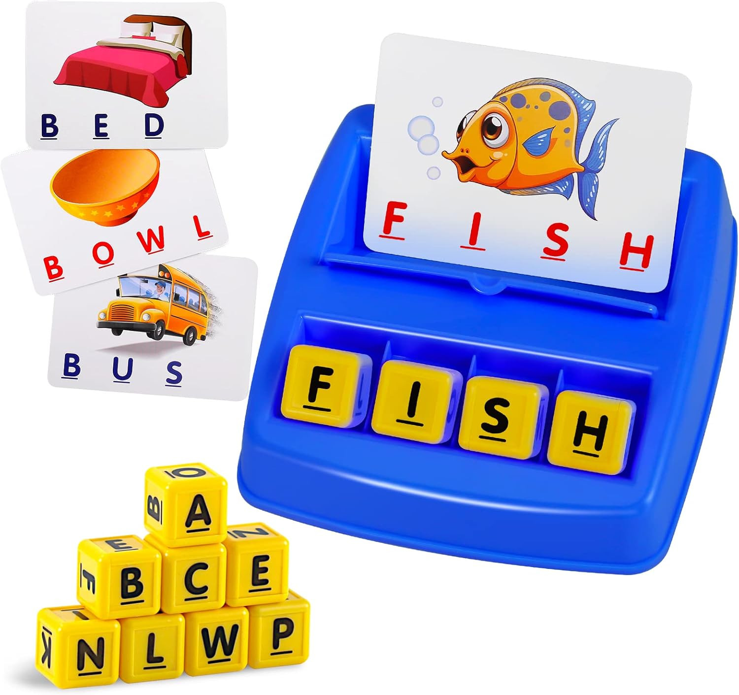 Matching Letter Game, Spelling Word and Increases Memory, Early Learning Educati