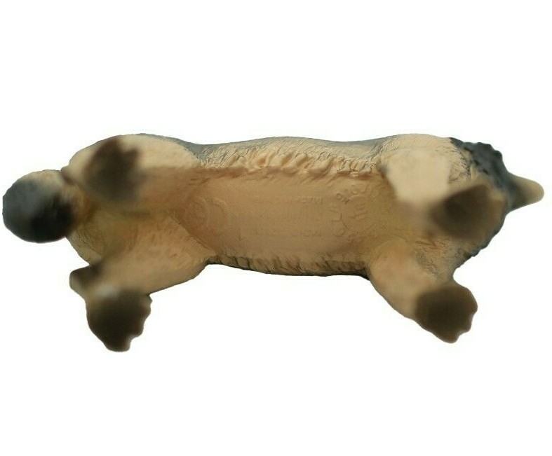Wolf Howling Realistic Small Toy Model Plastic Replica Forest Animal 4″ M134