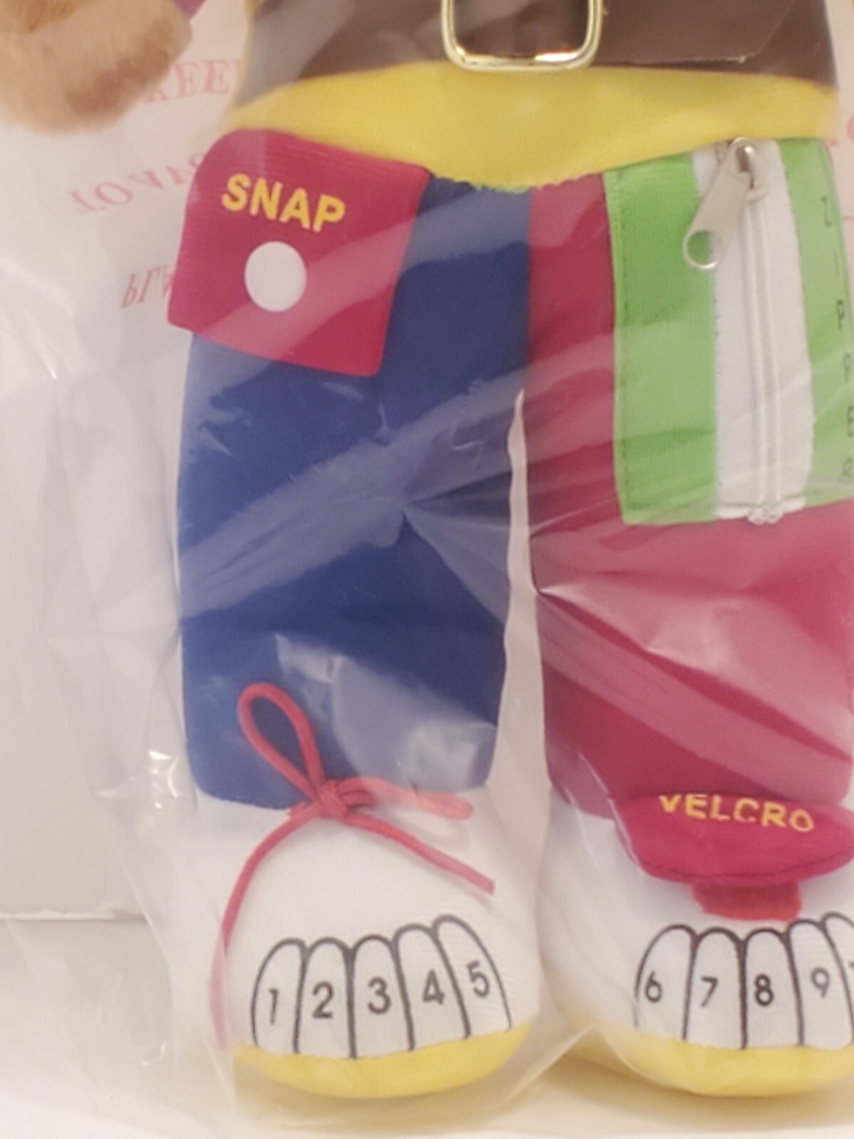 NIB Teaching and Talking Bear Teaches Dressing Skills and More READ