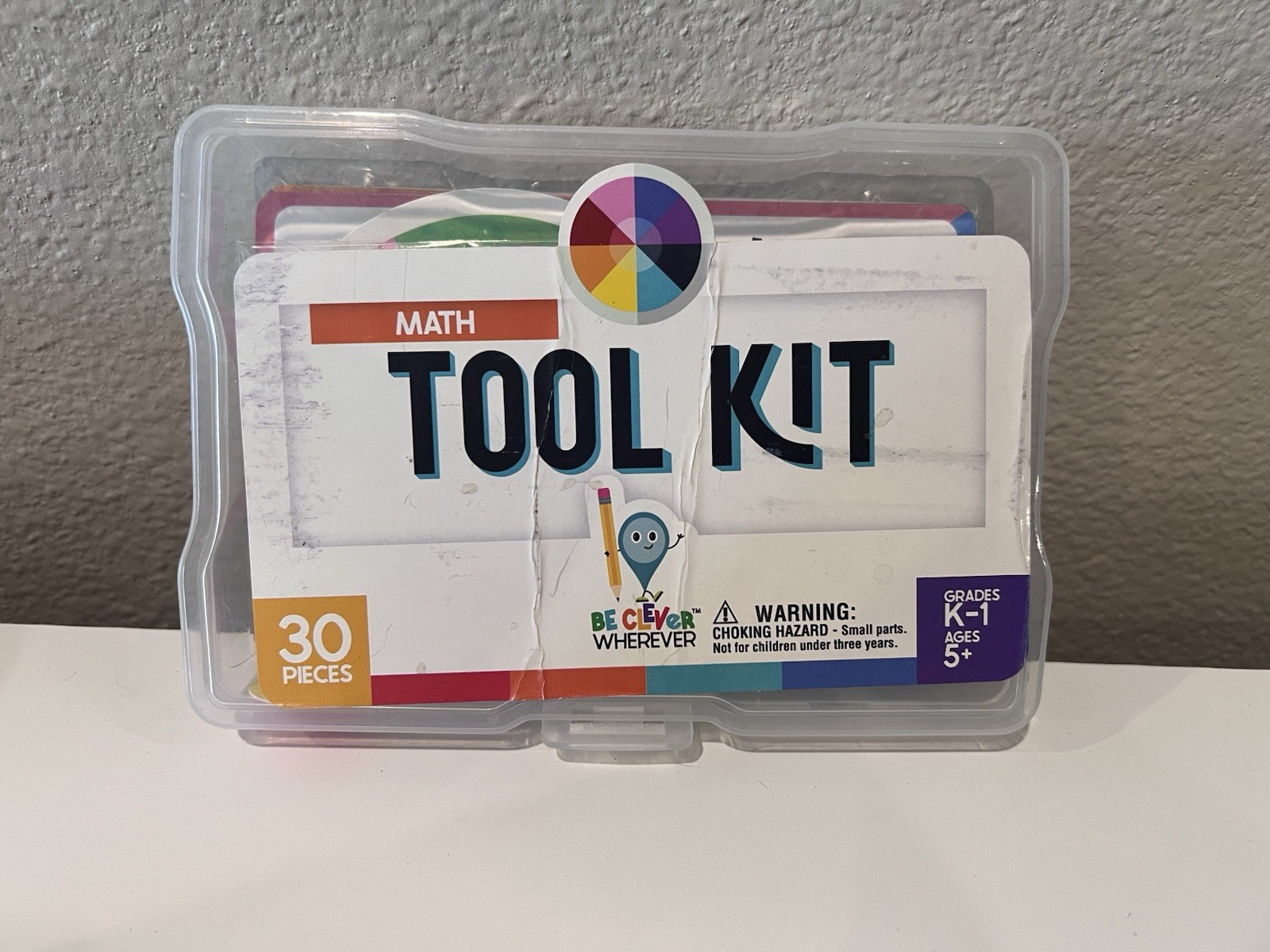 Carson Dellosa Math Tool Kit Math Manipulative (30 pieces) NEW (12D)