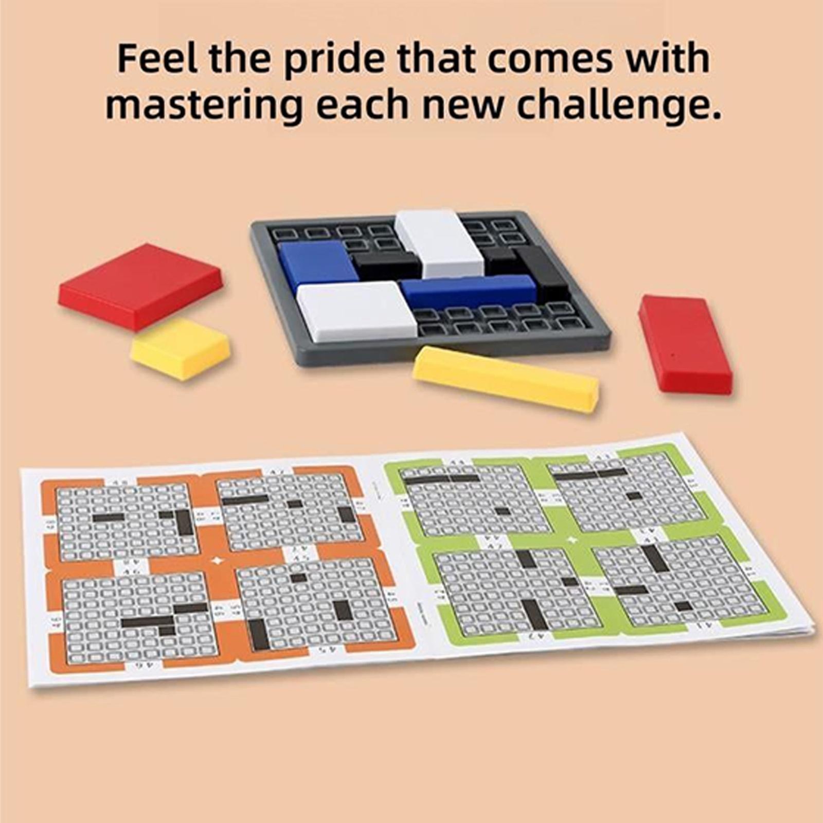 Logic Puzzle Brain Teaser Game for Kids&Adults,88 Challenges 4 Difficulty Levels