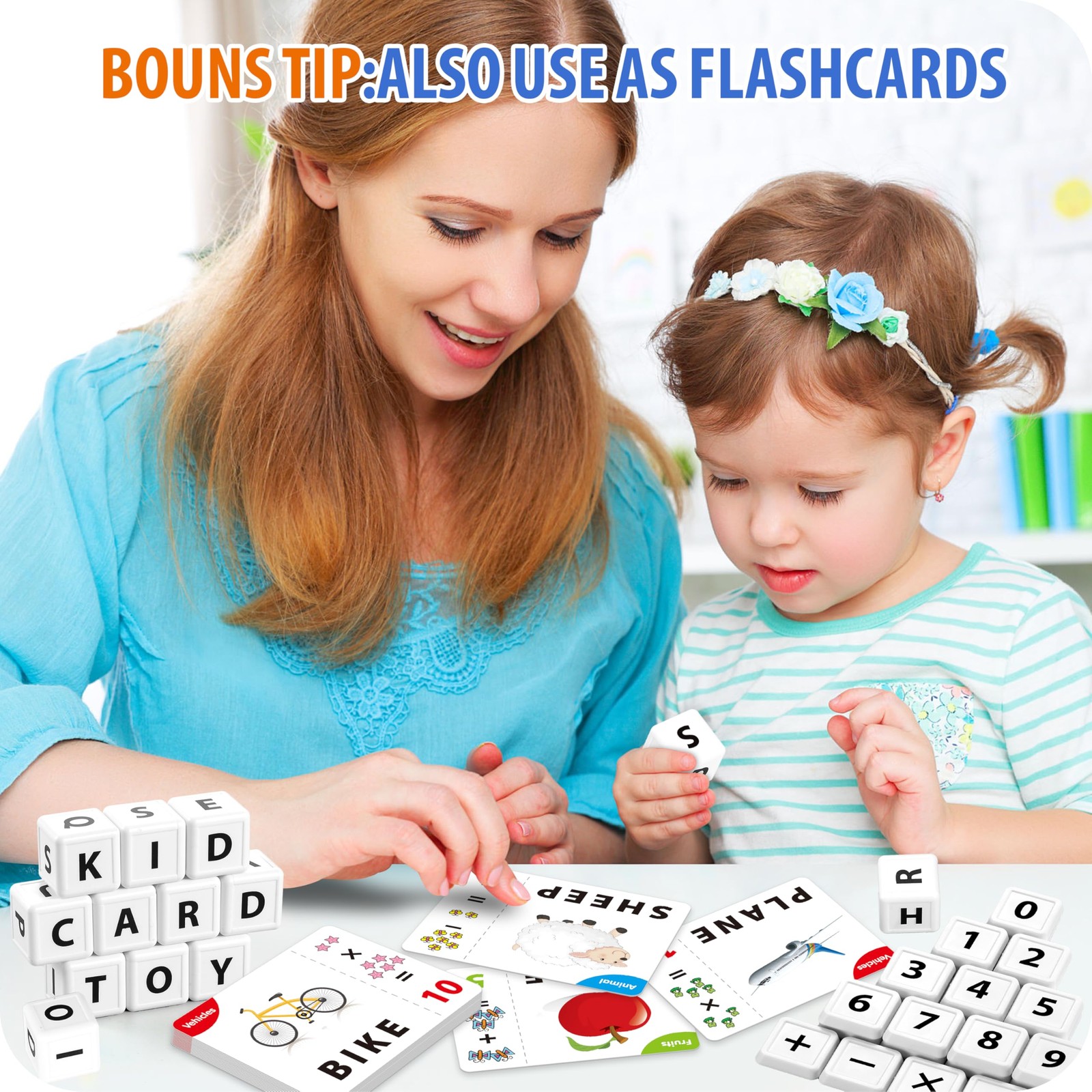 Montessori Matching Letter Games,Educational Toys for 3-8 Year Olds Boys Girl…