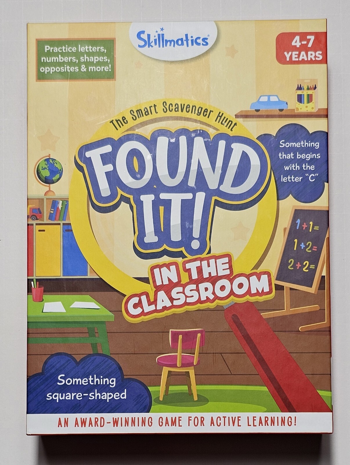 Skillmatics The Smart Scavenger Hunt Found It In The Classroom Ages 4-7 Years