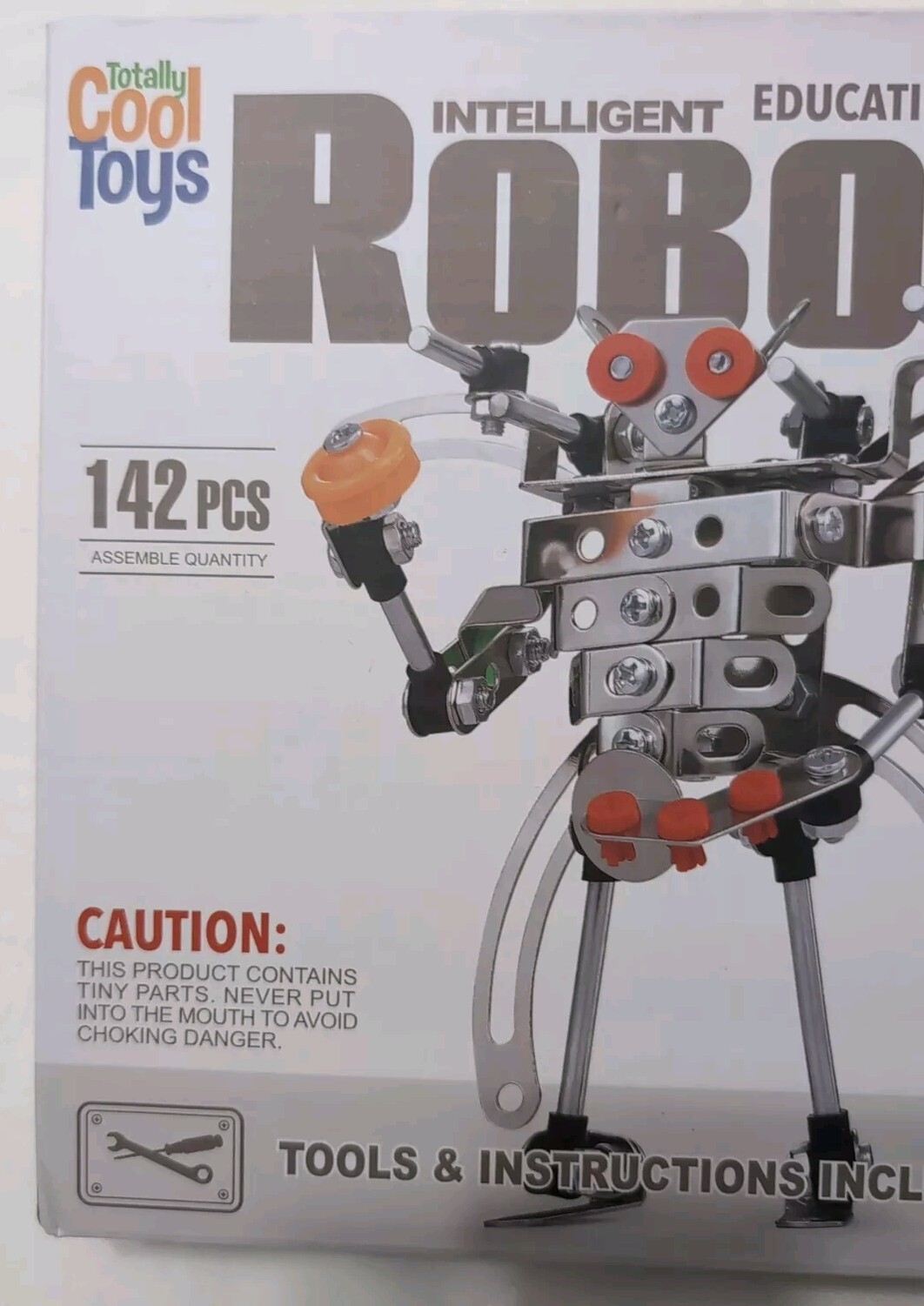Intelligent Robot Kit Totally Cool Toys Educational Series 142 pieces NIB 2017
