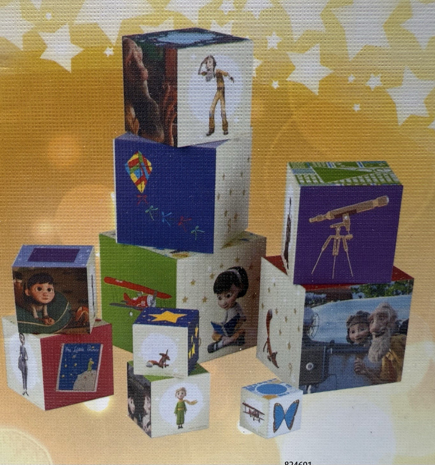The Little Prince Toy 10 Stackable Cubes By Hape Movie Scenes On Cubes New