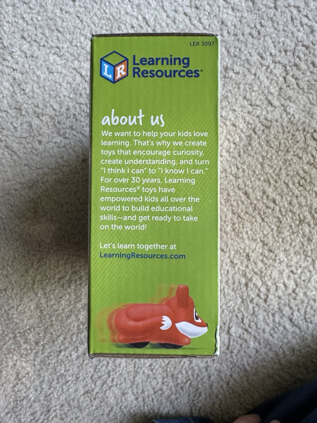 Learning Resources Coding Critters Go-Pets Scrambles the Fox