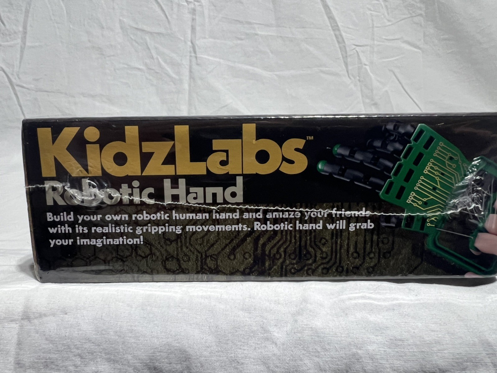 New 4M Kidzlabs Robotic Hand Kit – DIY Mechanical Robot Science – STEM Toys.