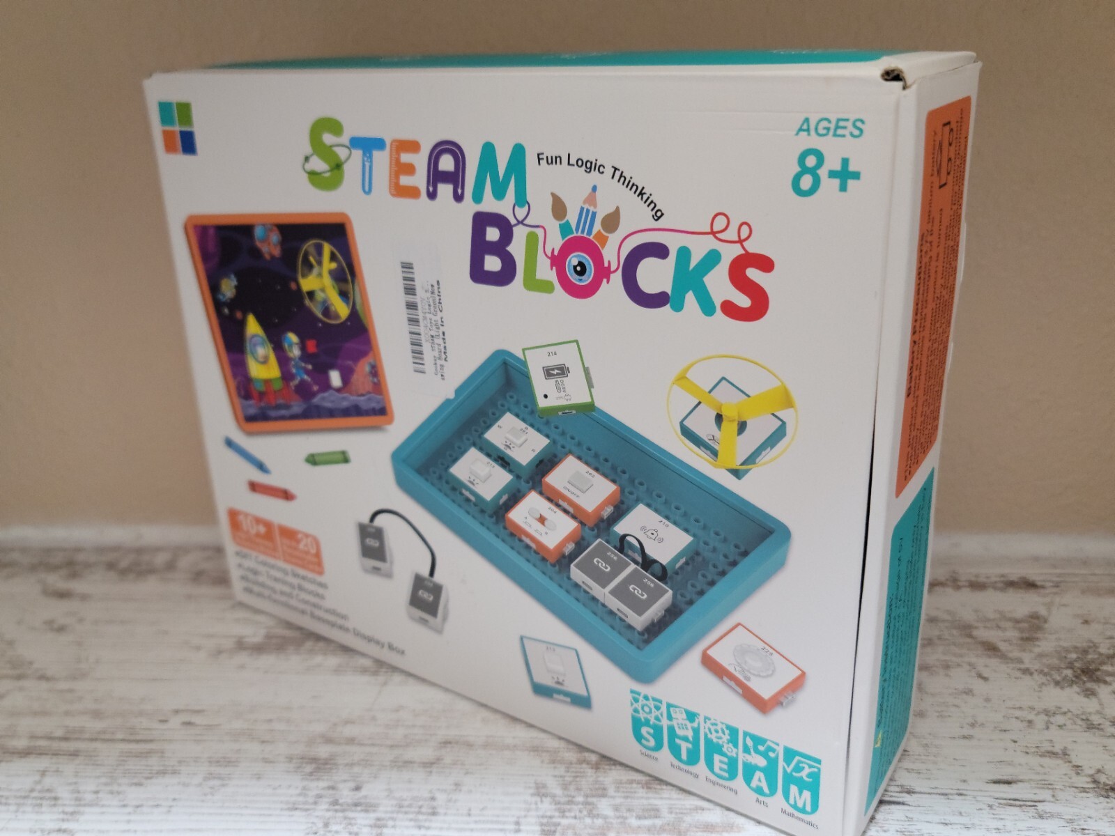 STEM Skill Circuits YS2966. Logic Thinking Training Blocks Experiment 8+ NEW