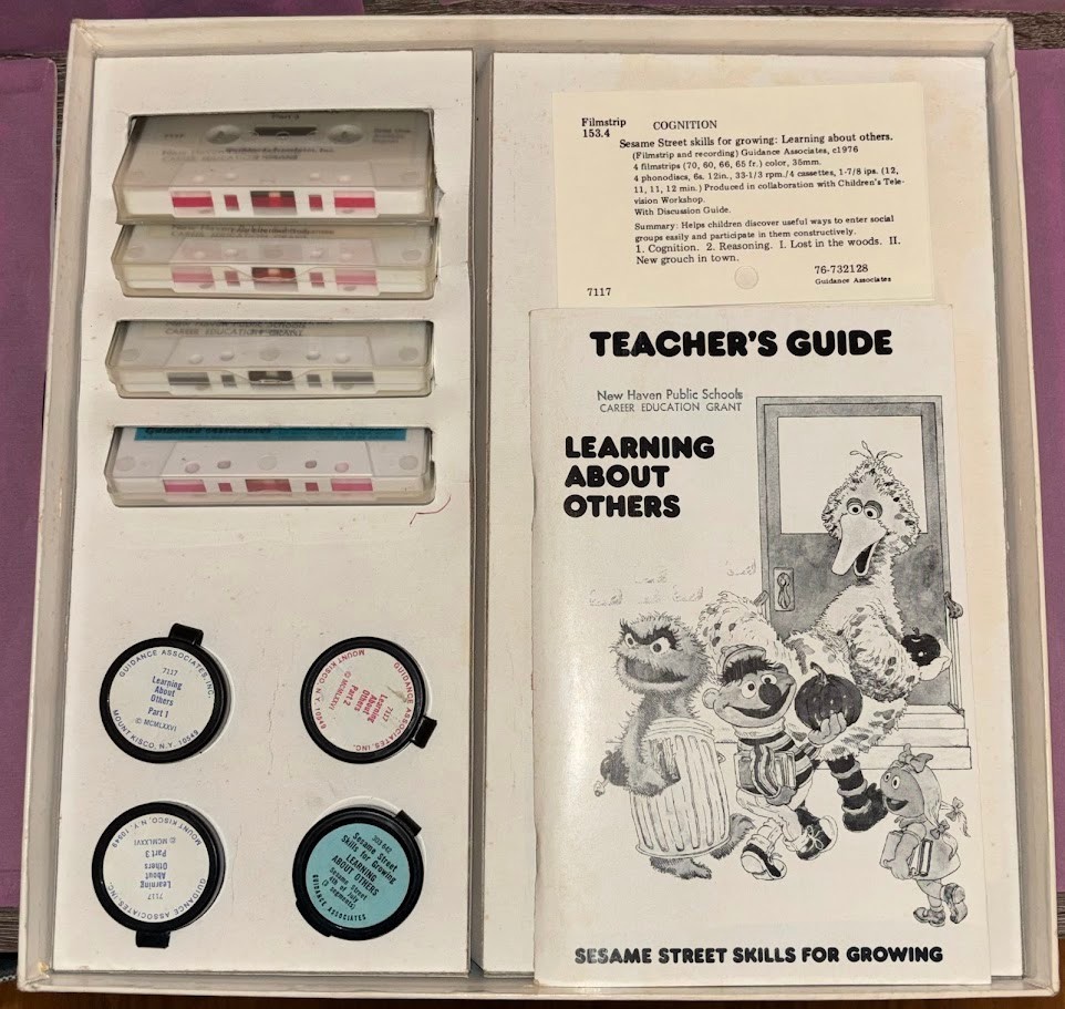 Rare VTG Sesame Street Skills for Growing Learning About Others Film/Recordings