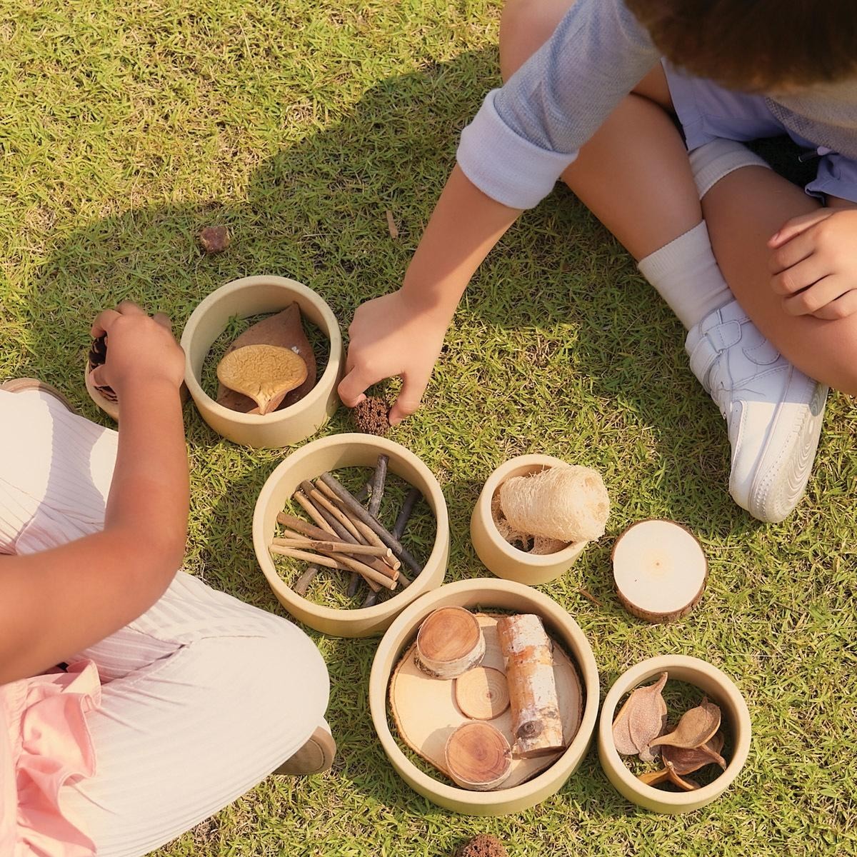 Kaplan Early Learning Discovery Circles – Natural – 6 Pieces