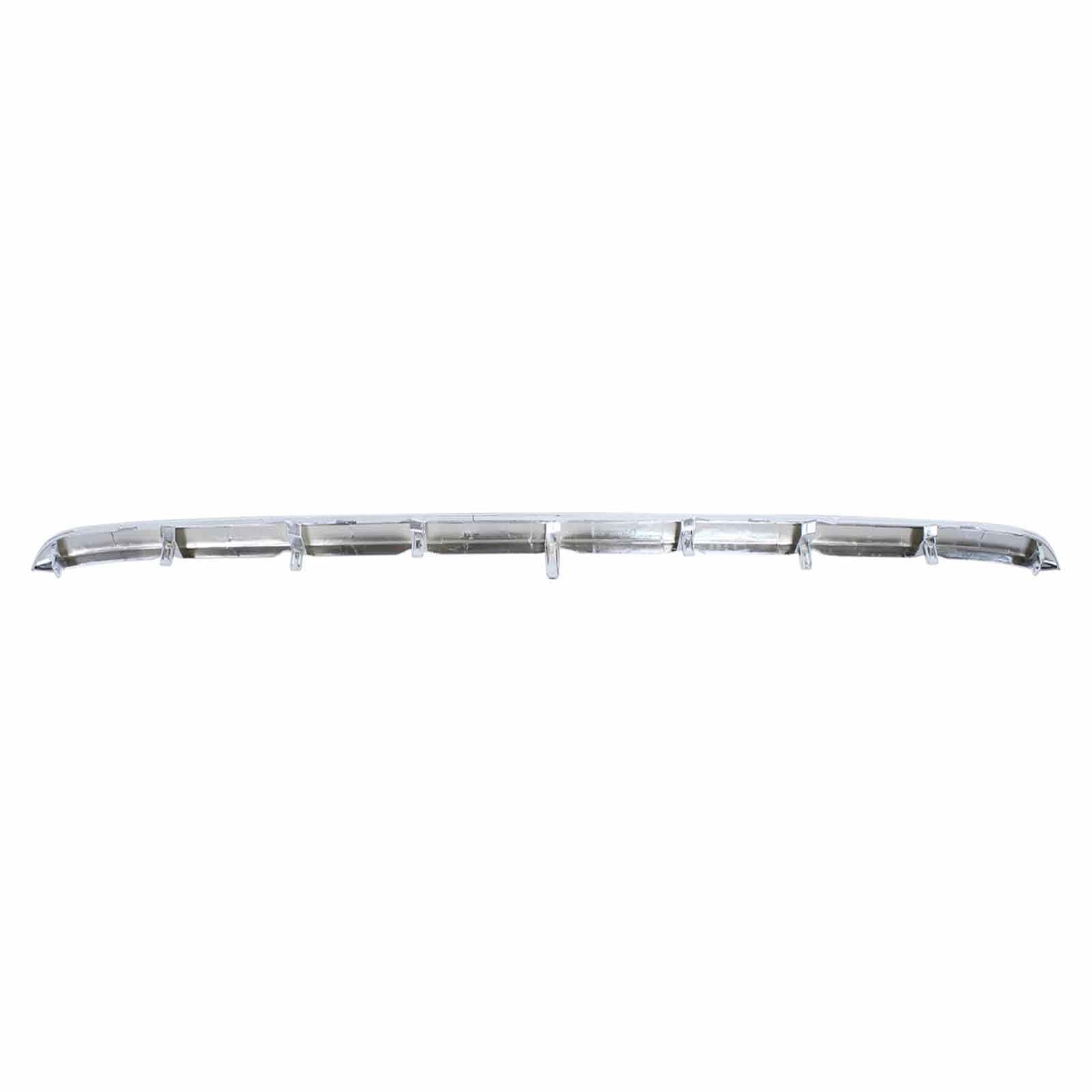 ApplianPar Chrome Rear Bumper Trim Molding for Highlander 2011 2012 Silver
