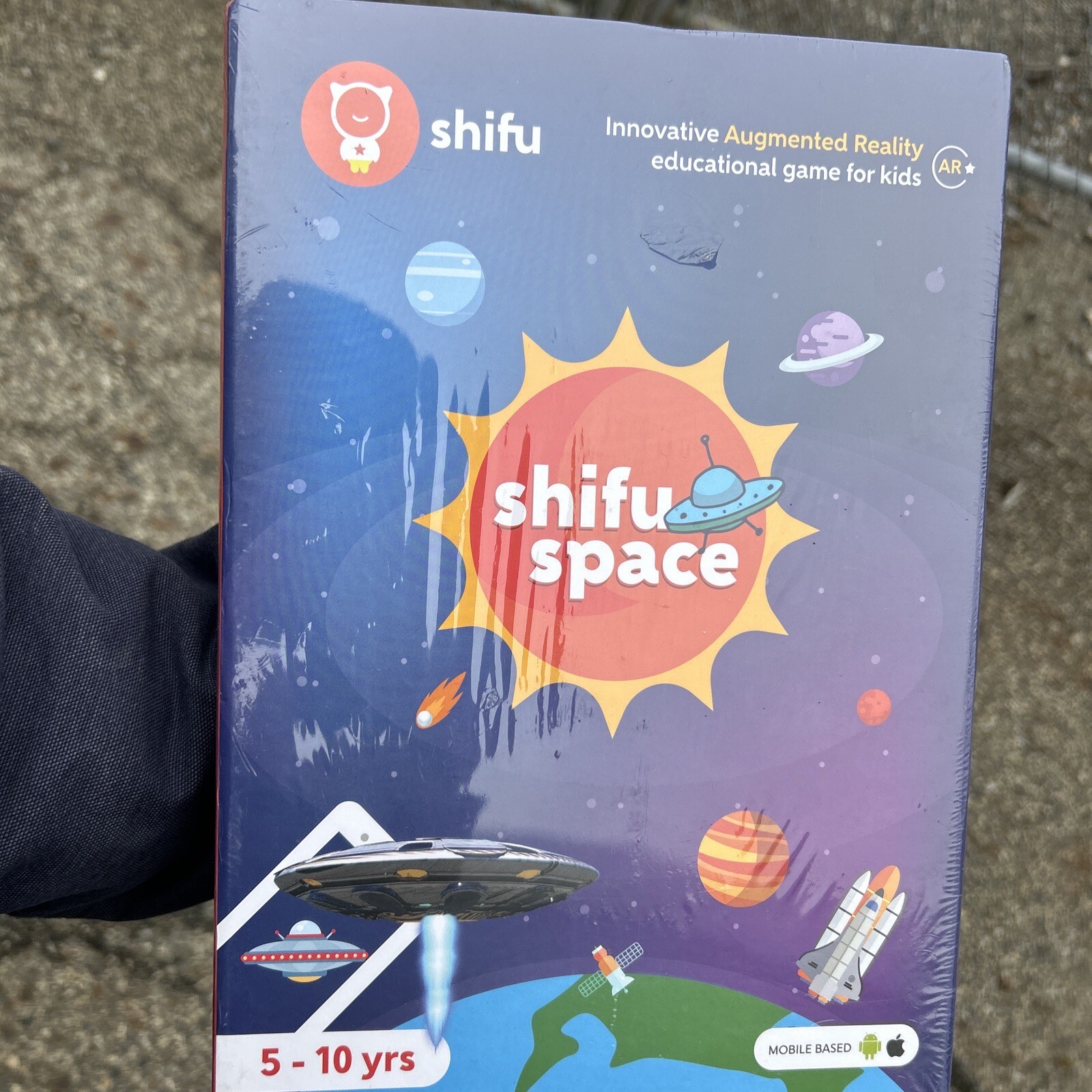 SHIFU SPACE Augmented Reality Educational Flash Card Game NASA Astronaut New!