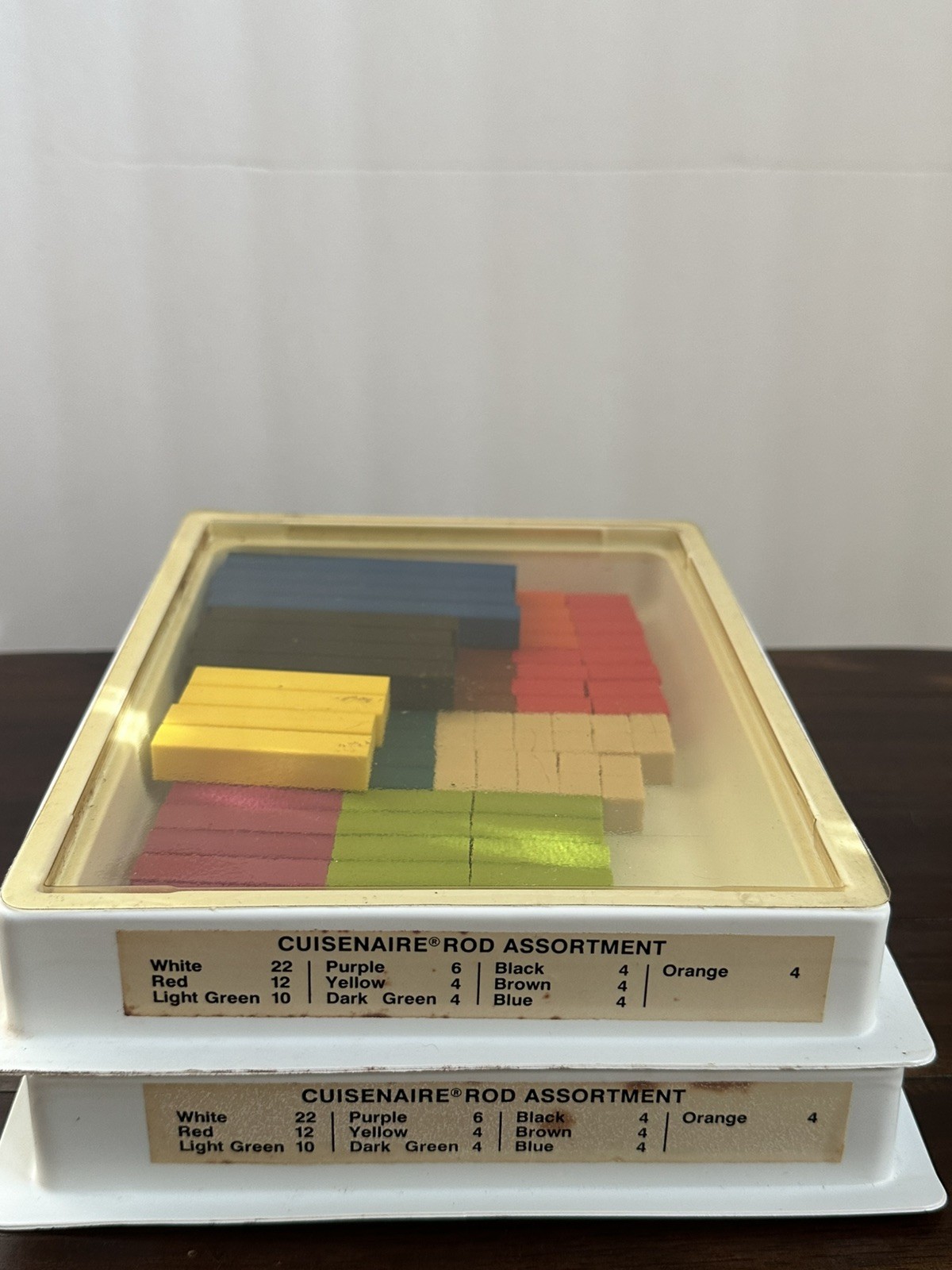 2 Complete Sets-Vintage Cuisenaire Rod Assortment-Math/Homeschool/Teachers