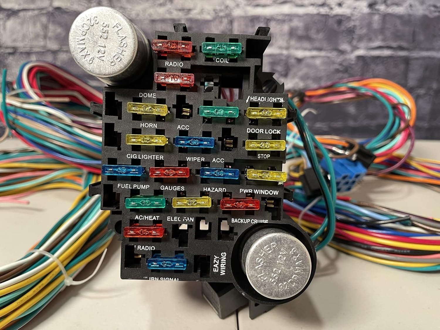 Universal Wiring Harness Kit – 21 Circuit Wiring Harness Standard Color Wire Har