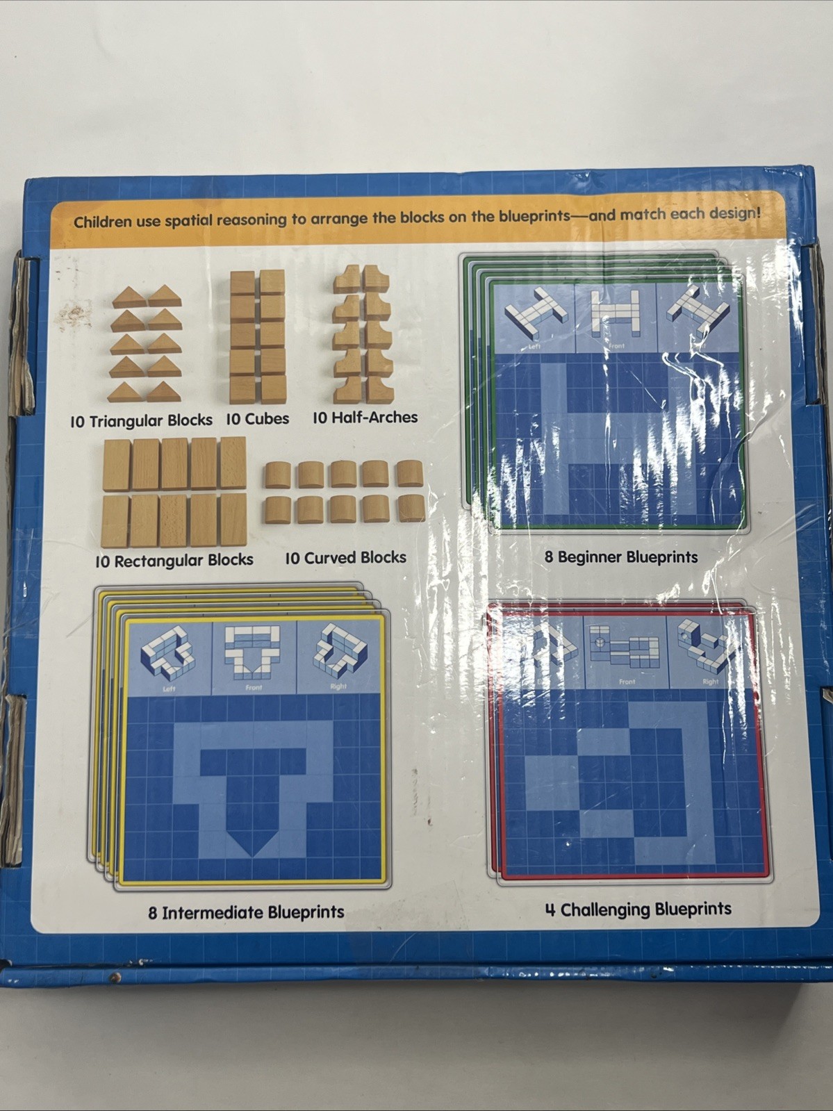 Lakeshore Blocks & Blueprints Learning Center FF579 NEW Sealed Building STEM