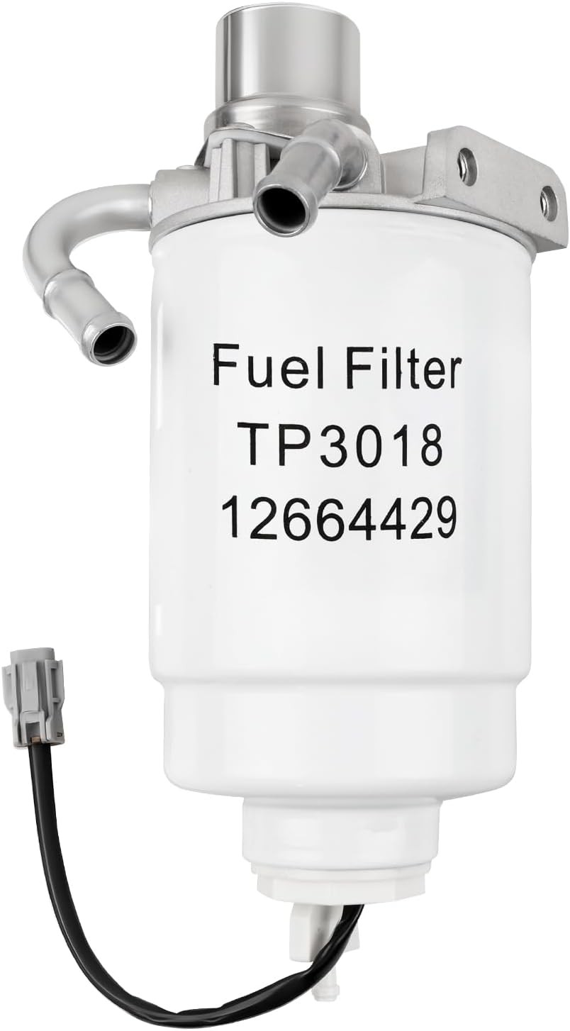 6.6L Duramax Diesel Fuel Filter Housing Compatible with 2011-2016 Chevy