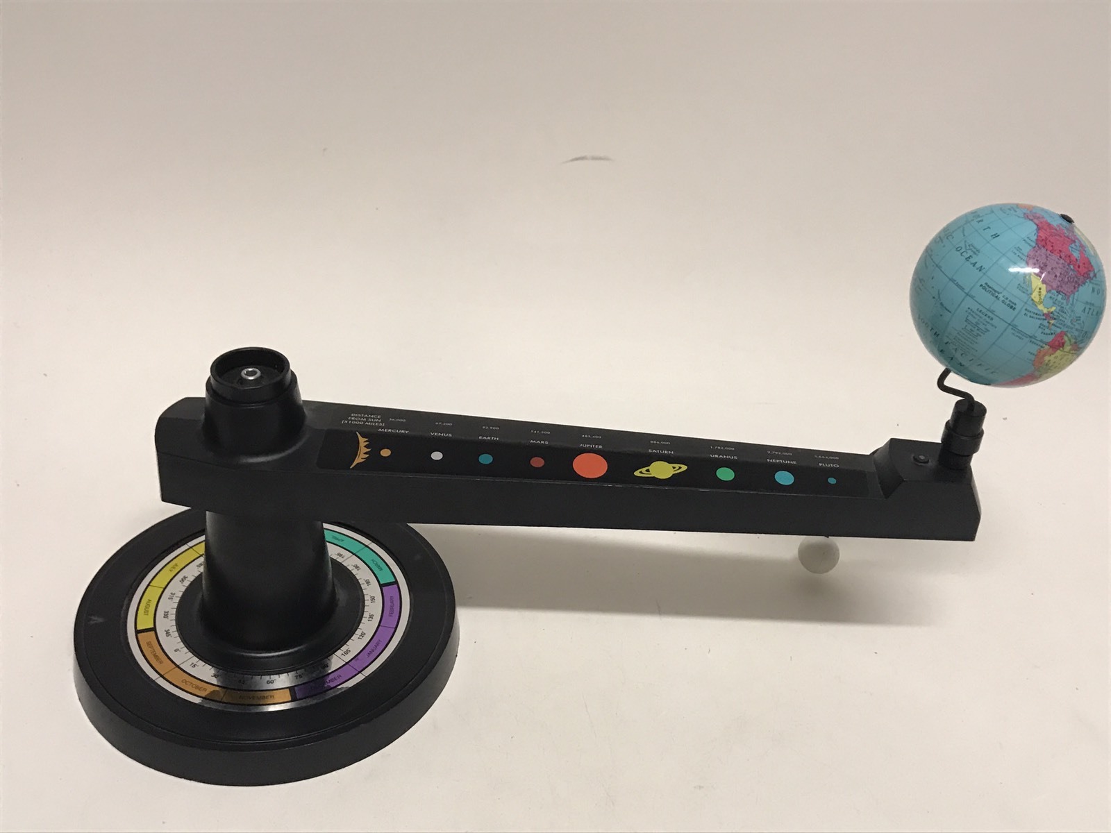 Vintage Hubbard Scientific Co Solar System Educational Model As Is Fast Ship