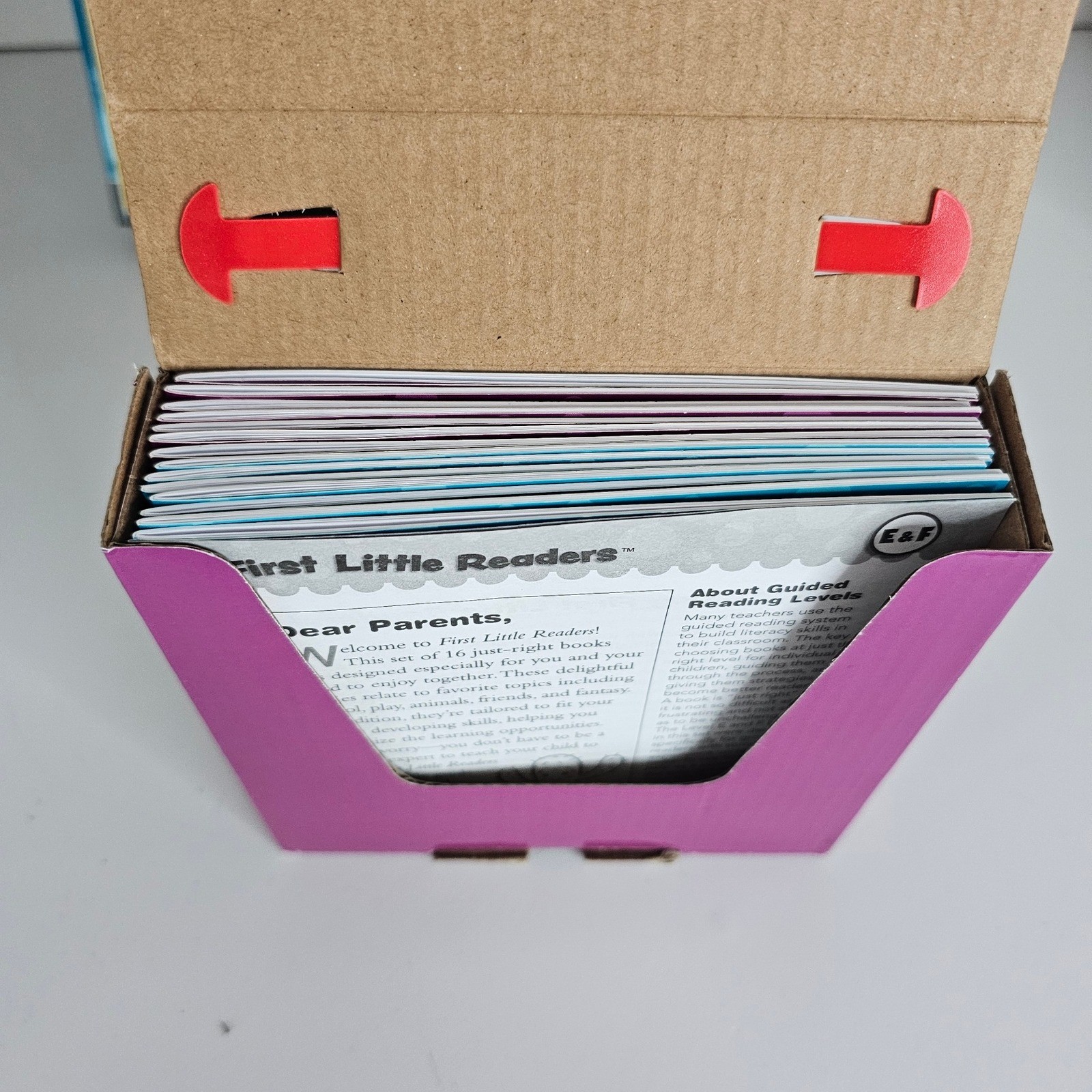 Basic Skills Learning Cards and First Little Readers E F Books Curriculum Set