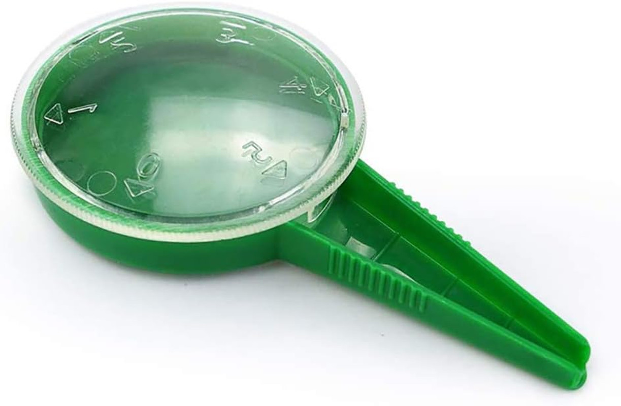 4 Pack Adjustable Hand Hold Sowing Seeds Dispenser, Seedlings Dibber and Widger