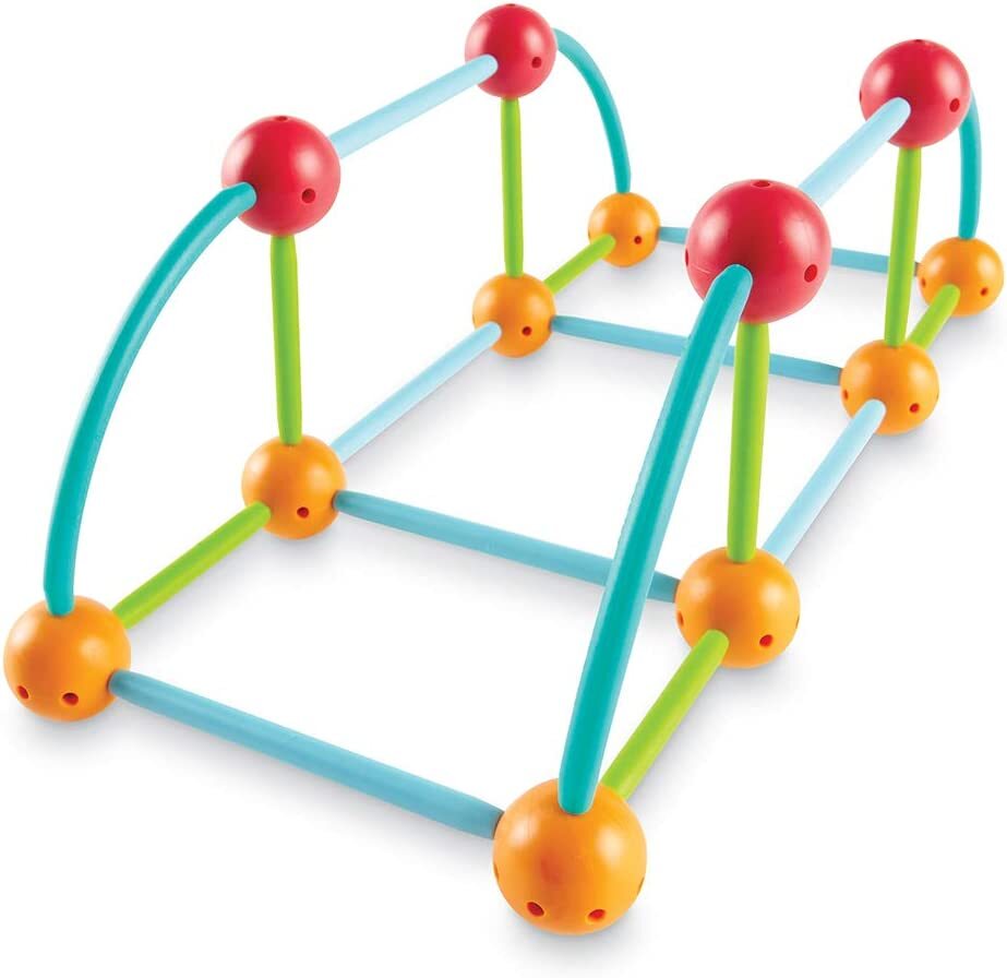 Learning Resources Stem Explorers Geomakers 58 Pcs Kids 5+ Toy 3D Building 9293