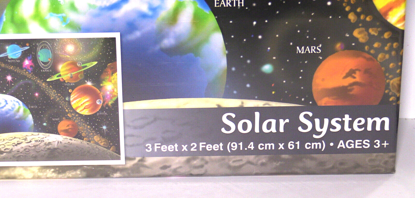 Solar System Floor Puzzle 48 Jumbo PC Melissa & Doug 2’x3’ Age 3+Toddler Puzzle