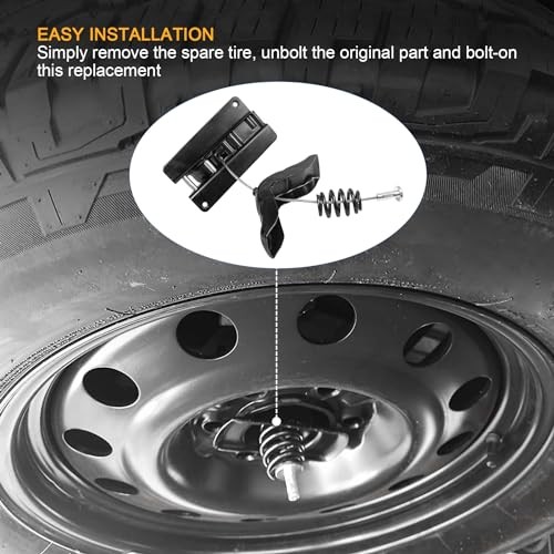JDMSPEED Spare Tire Hoist Winch Carrier 924-526 Replacement for Ford F150
