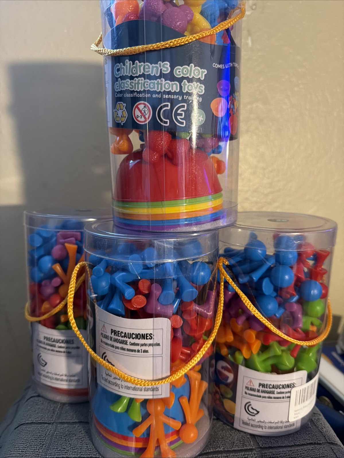 Children’s Color Classification Toy And Sensory Train 3+ New Sealed