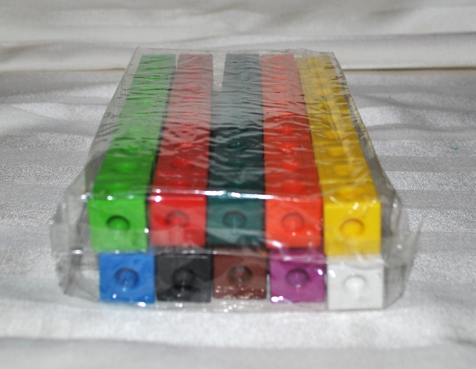 Cuisenaire – Snap Cubes/Blocks for Learning Math in Different Colors – Brand New
