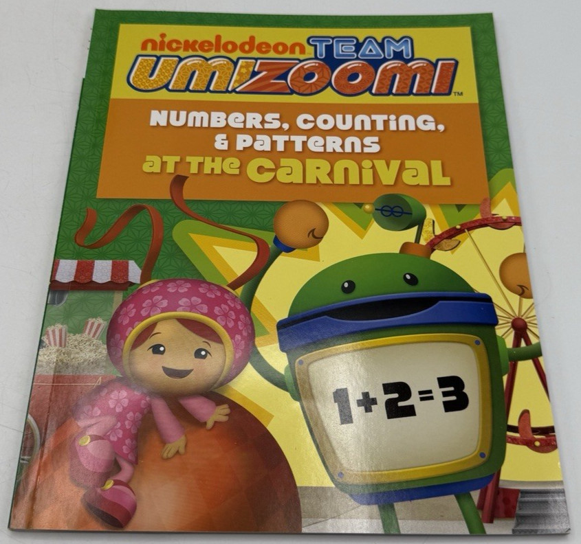 Nickelodeon Team Umizoomi Preschool Math Kit Numbers Counting Patterns Pre-K
