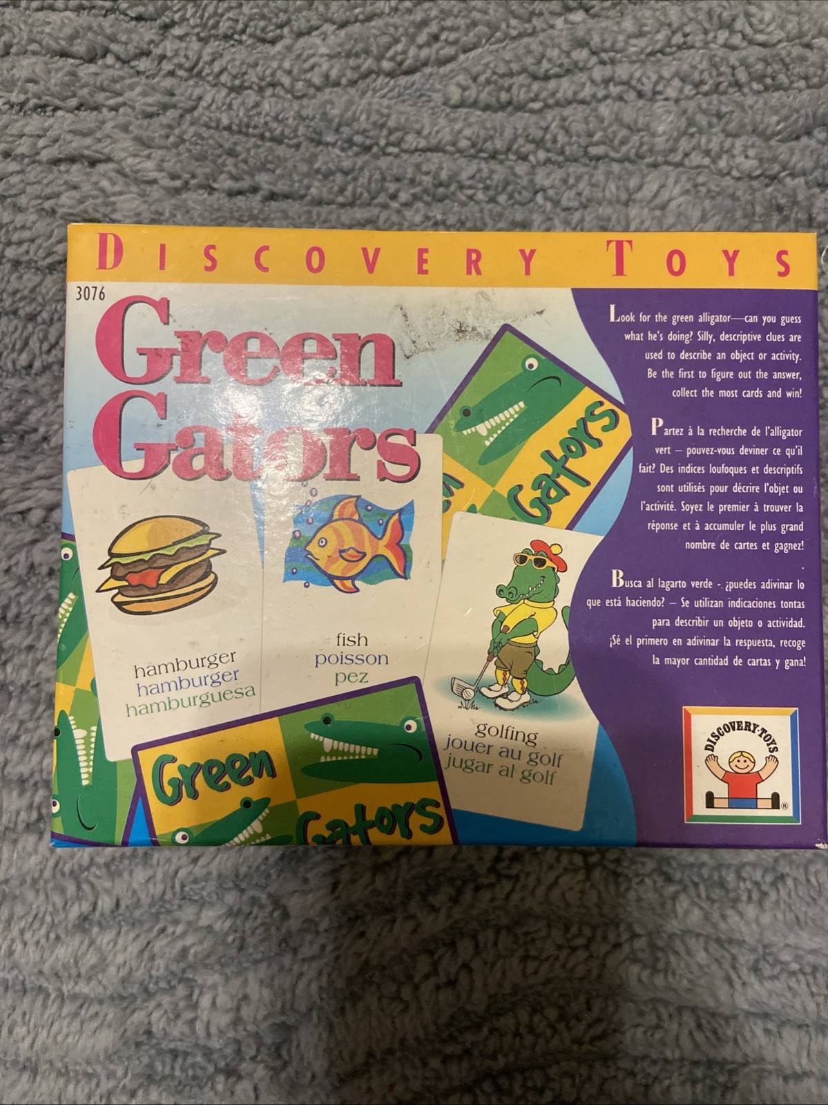 Discovery Toys Green Gators Silly Word Game 6+ Years Old