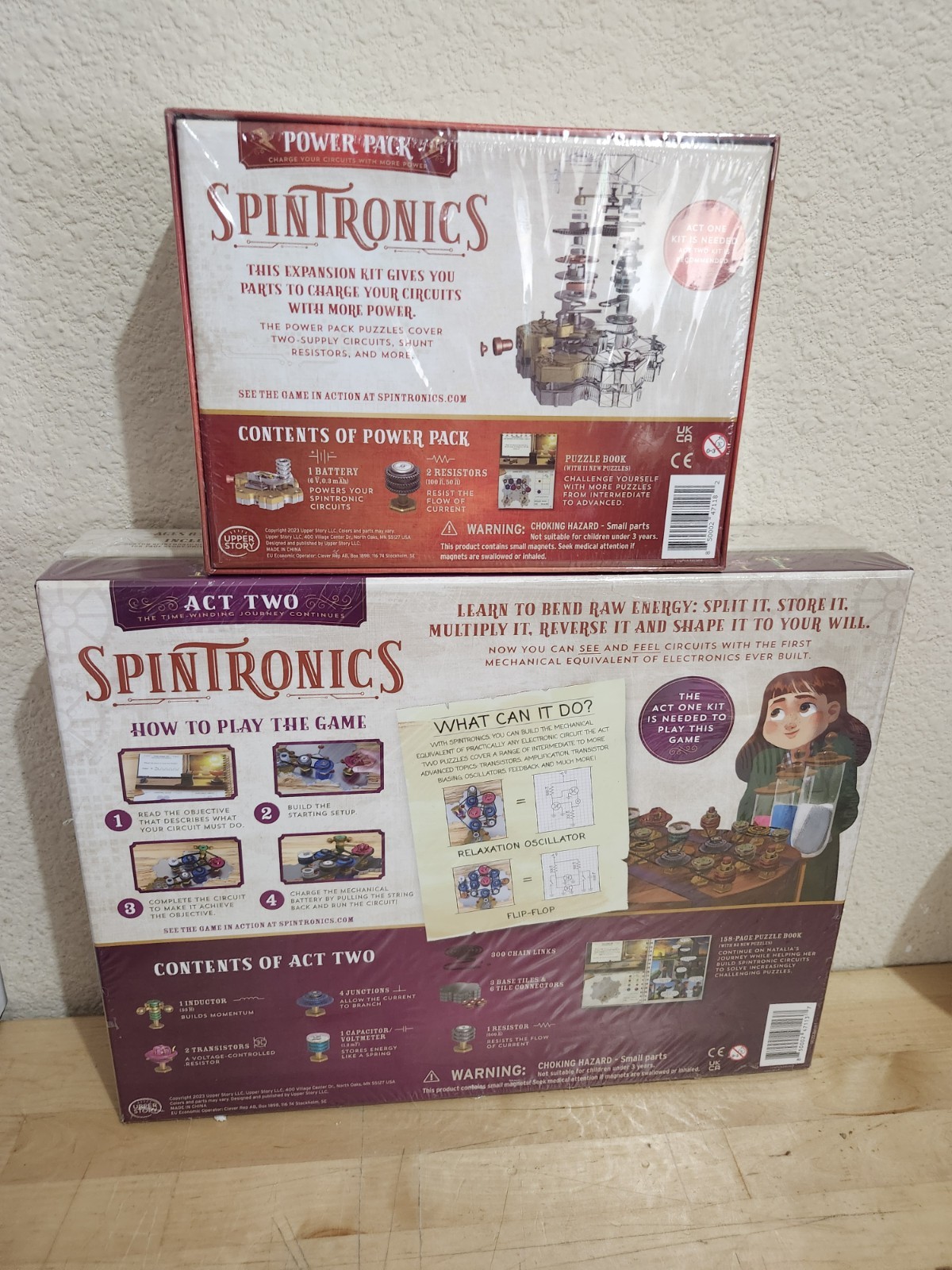 NEW SPINTRONICS ACT TWO POWER PACK LOT FACTORY SEALED