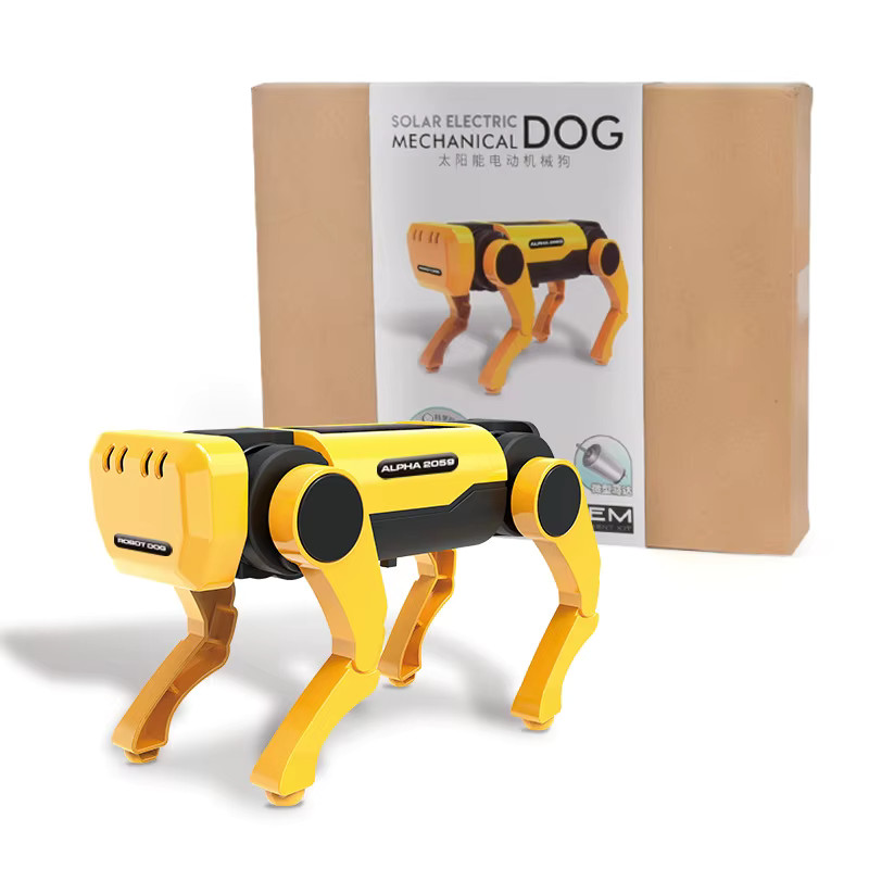 Robot Dog Solar Powered DIY STEM Science Kit Educational Toy Kids