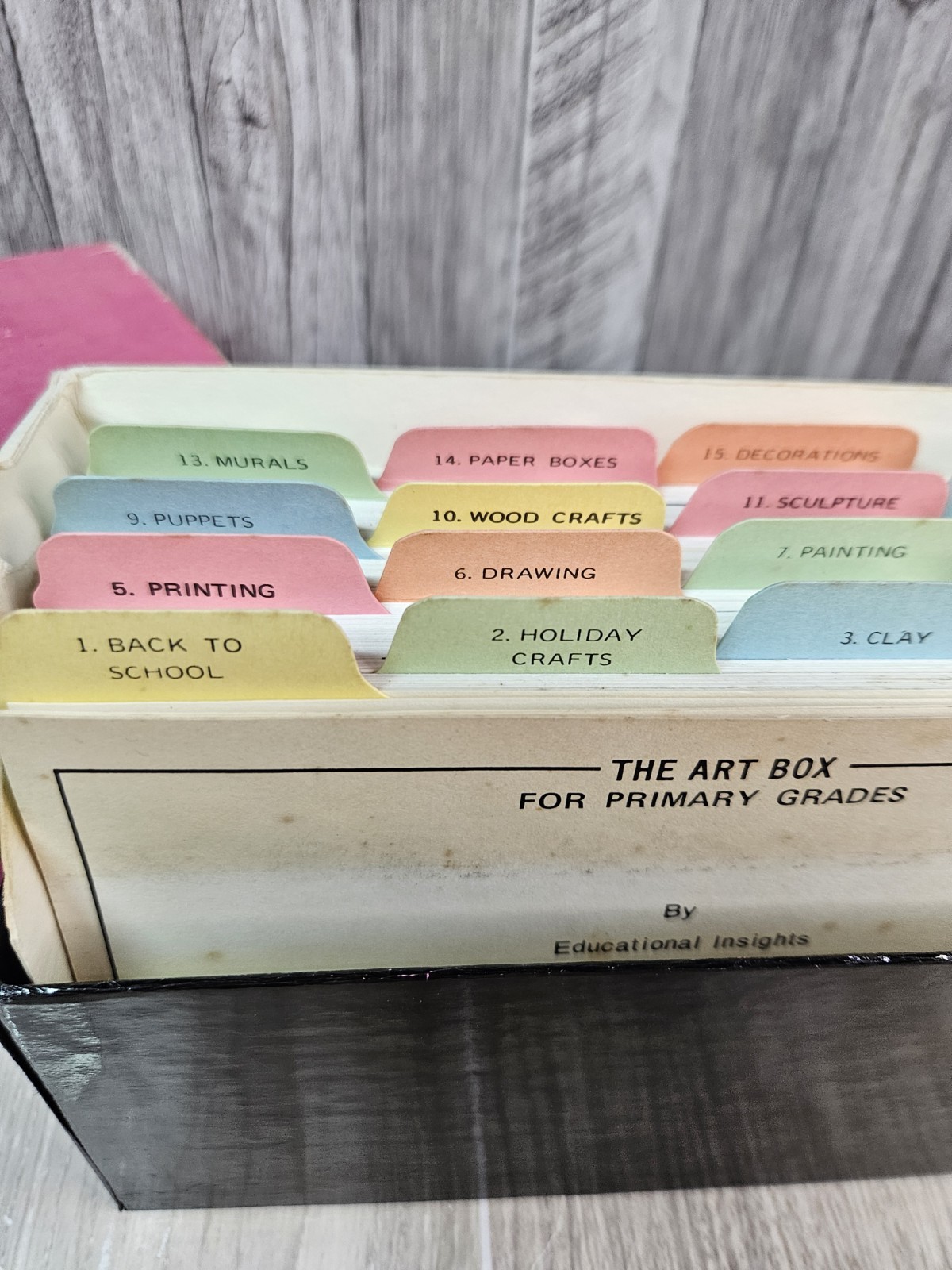 Vintage Educational Insights The Art Box Primary Grades 150 Creative Art…