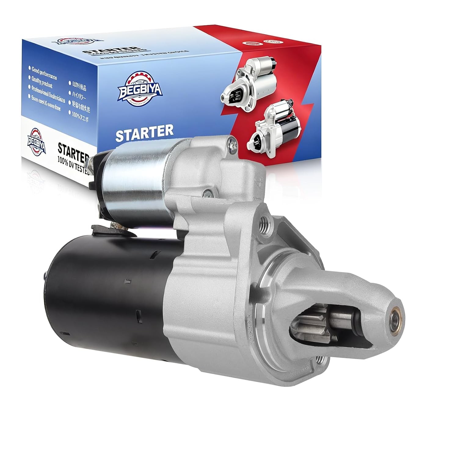 19050 Starter Motor Compatible with Mercedes Benz 10-11 E350 C350 C300 SLK350 SL