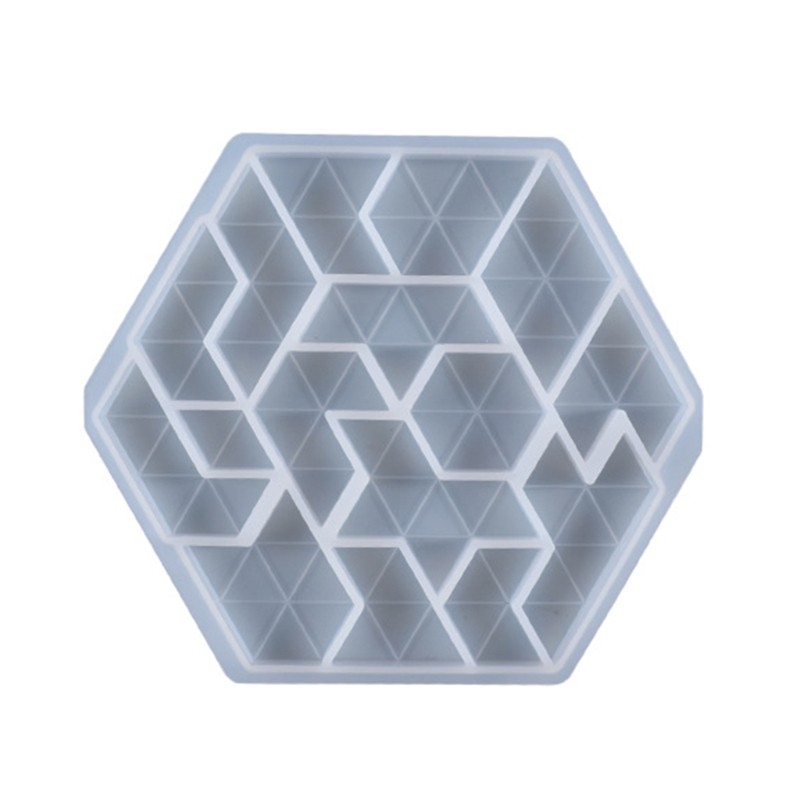 Hexagonal Puzzles Mold Are Suitable for Children and Adults-geometric IQ Game
