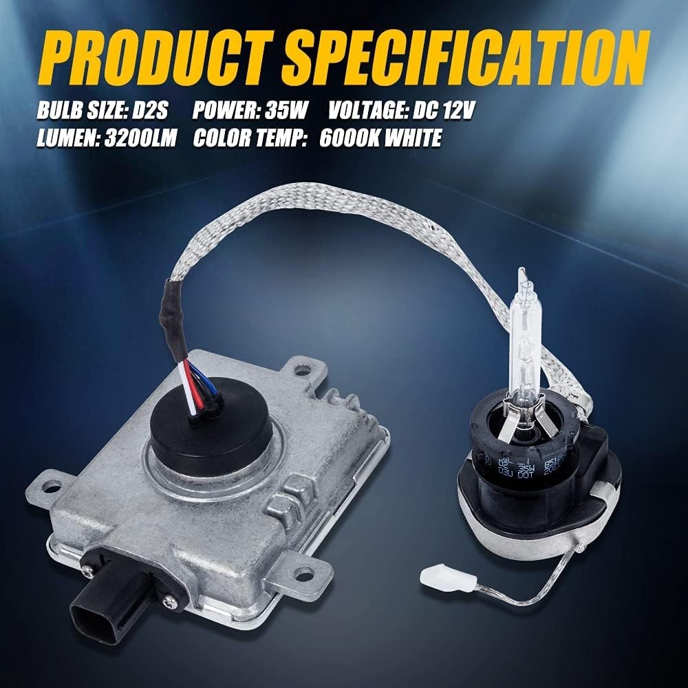 W3T19371 Xenon HID Headlight Ballast Compatible with Acura TL TSX ZDX MDX ILX