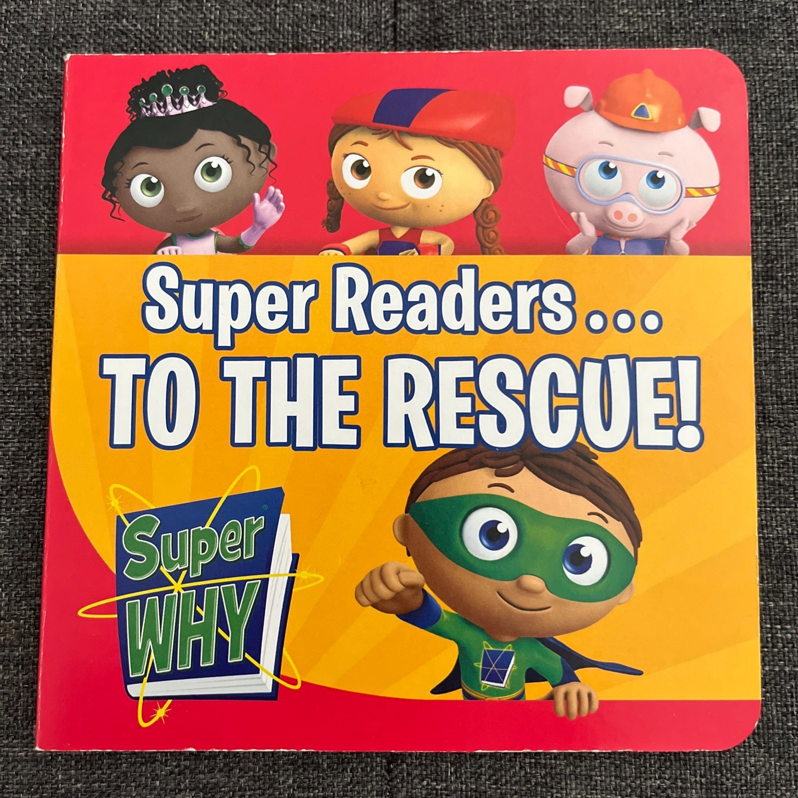 YOU CHOOSE Alpha Pig’s Adventure & Super Readers Mini Board Books Super Why Book