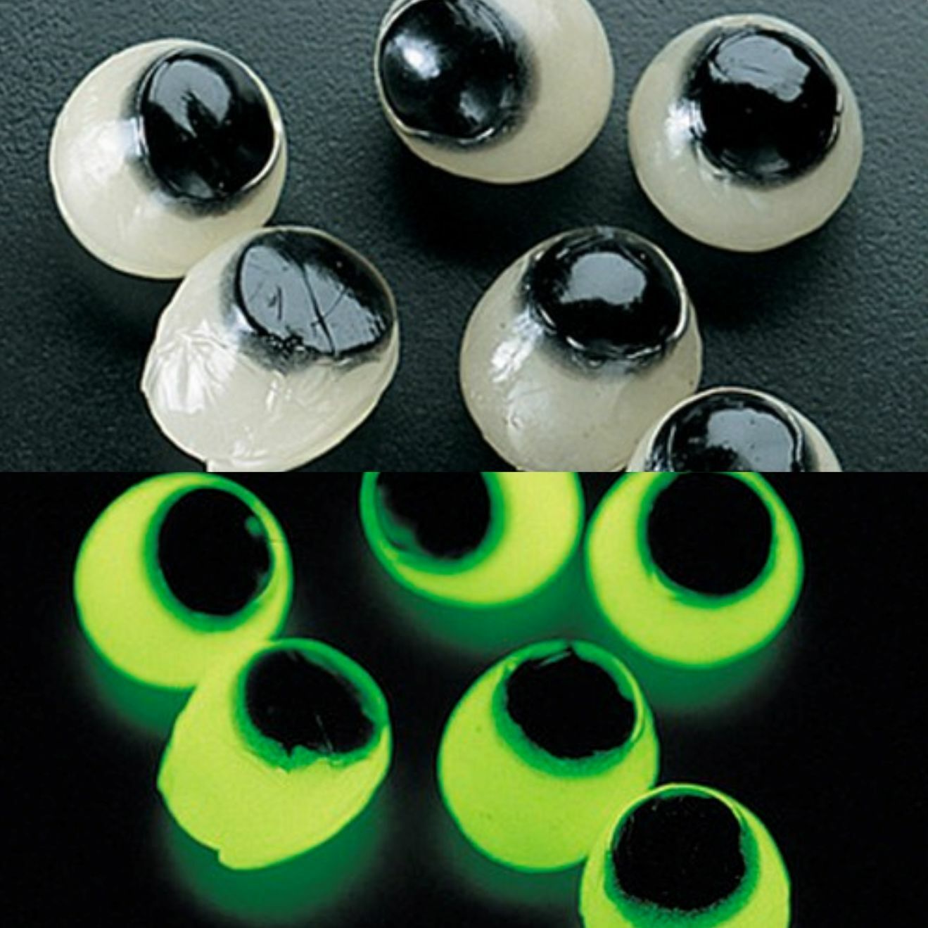 (24) Glow In The Dark Sticky Eyes Halloween Haunted House Decor – SPOOKY SCARY