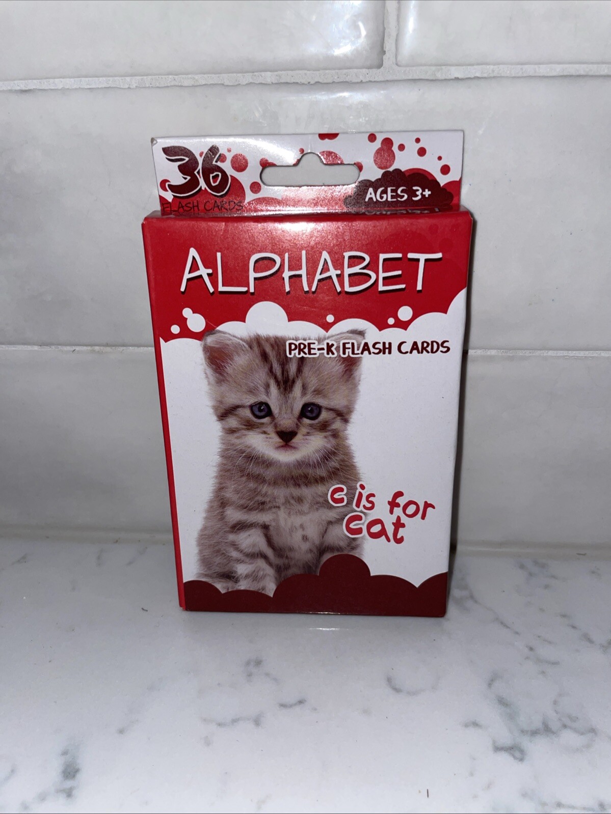 Bendon Alphabet Flash Cards set of 36 cards NEW