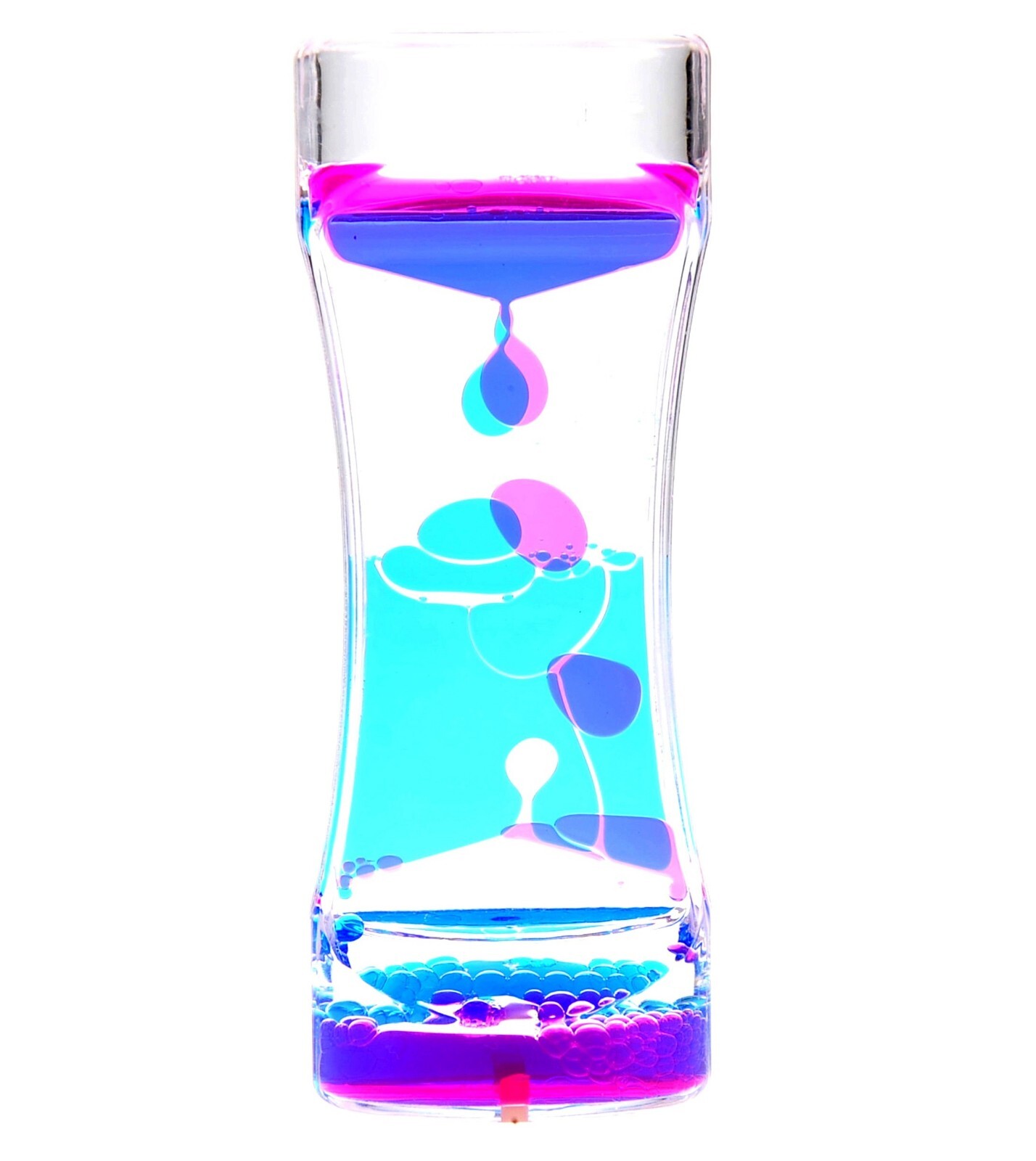 Liquid Motion Bubbler Blue & Pink
