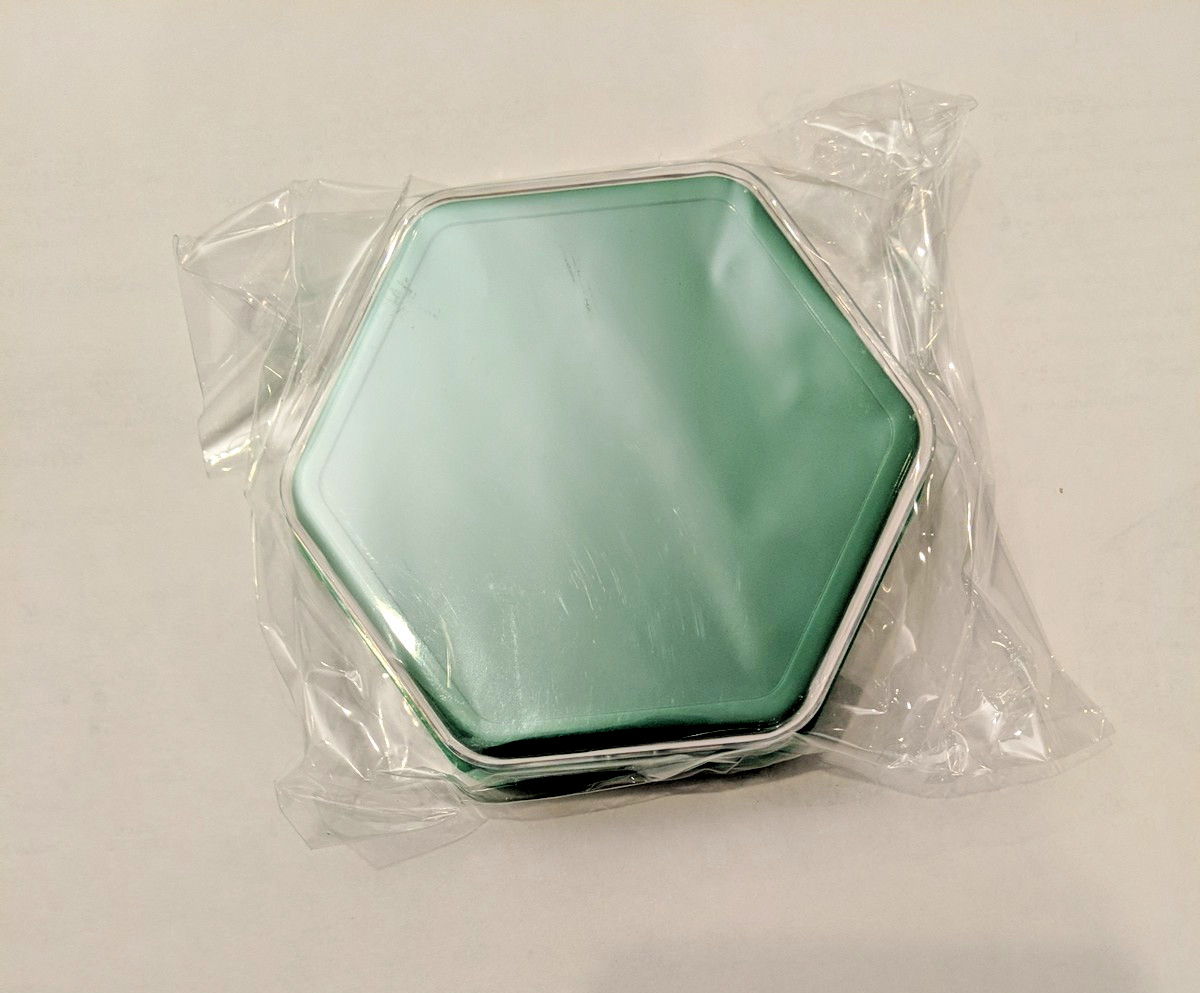 Green Talking Tile — new in sealed package
