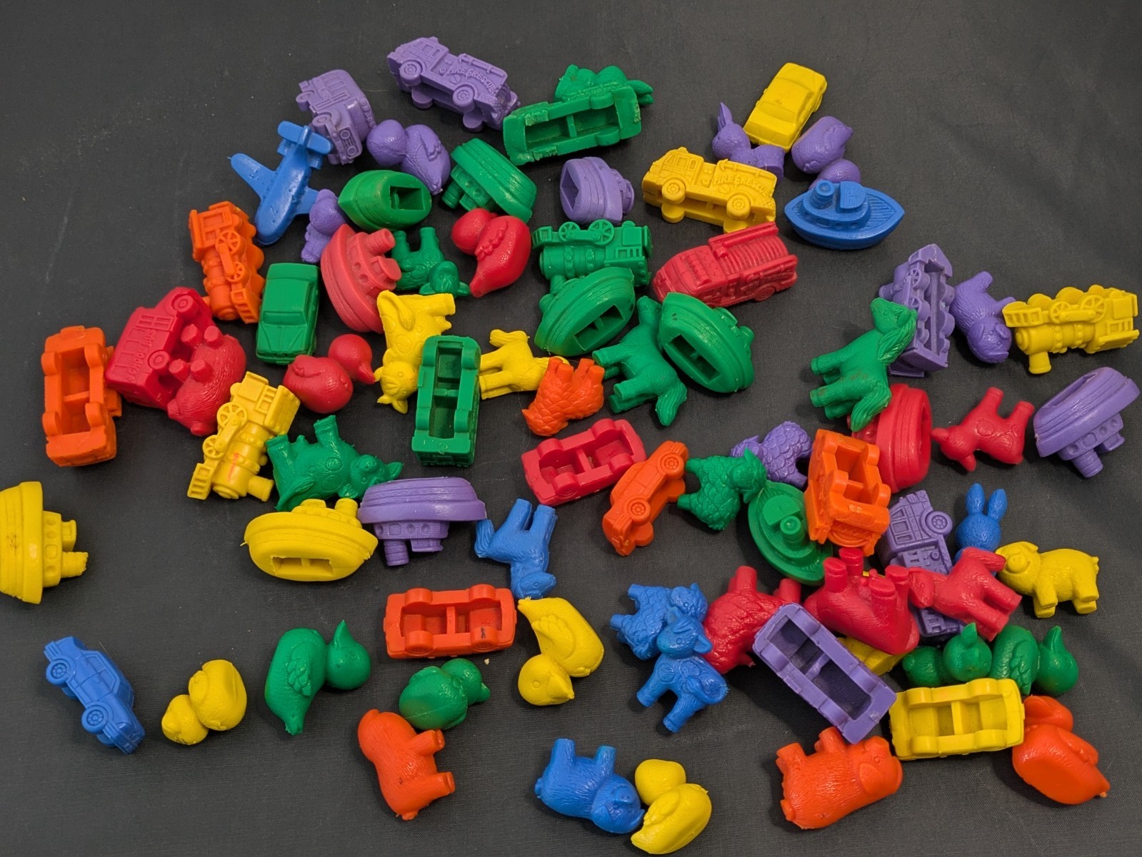Lakeshore Sorting Bears Colors Ducks Trains Boats Learning Counting Lot 75 Pcs.