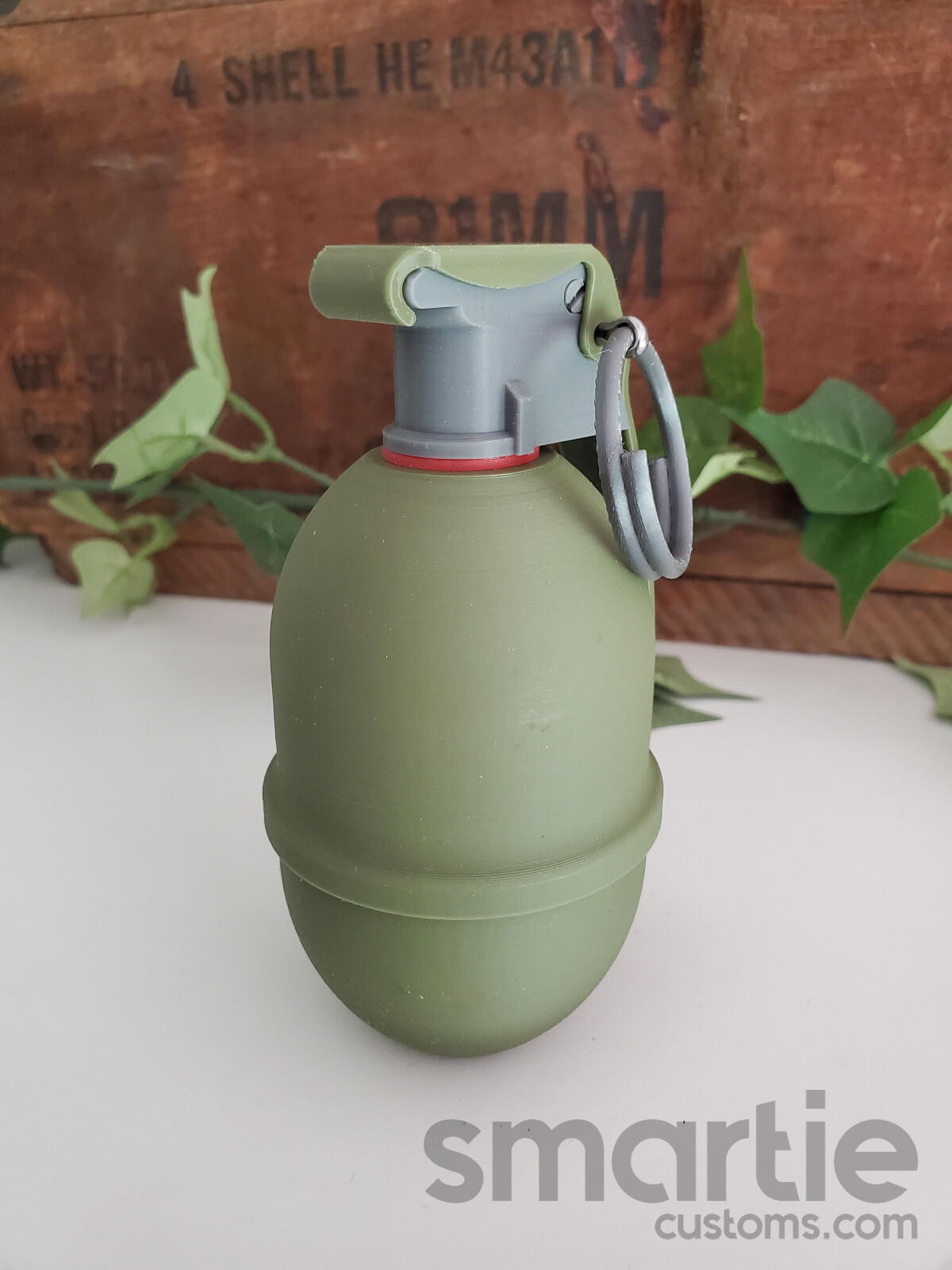 DUMMY MK1 WW2 Illumination Hand Grenade – Accurate Size Plastic Replica