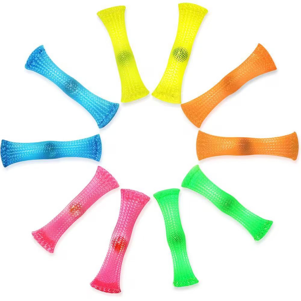 Mesh and Marble Fidget Toys-Slide Push Squeeze Stress Relieve Anti-Anxiety for A
