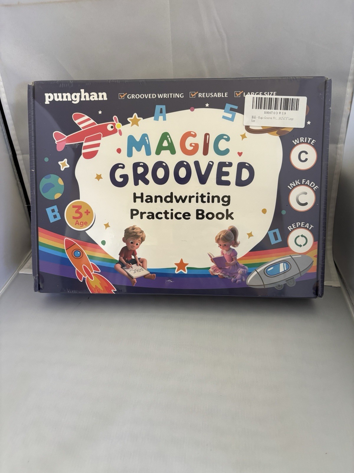 Preschool Handwriting Notebook: Primary School Writing Practice Book Sealed————