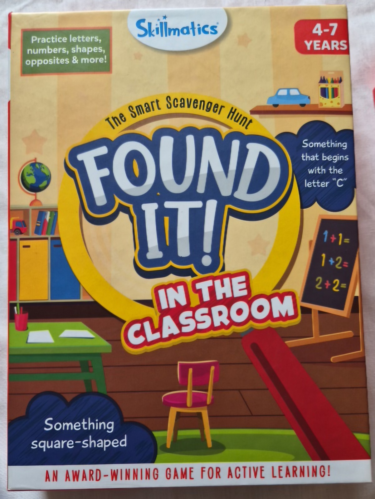 Skillmatics Found It!-in the classroom-Scavenger Hunt Game