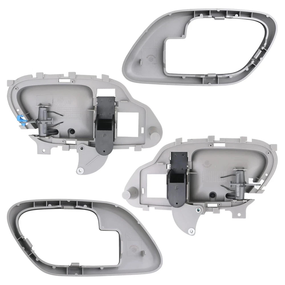 Interior Door Handle w/ Bezel Gray 95-02 Chevy GMC C1500