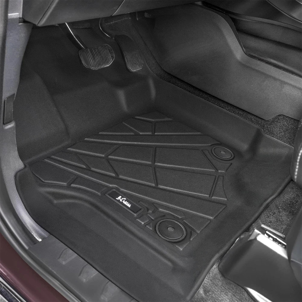 Floor Mats Fit 2017-2025 Ford F250/F350/F450 SuperDuty CrewCab (2nd Row with